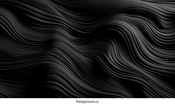 Black wavy stripes