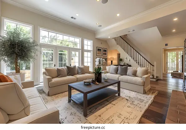 Living room interior design