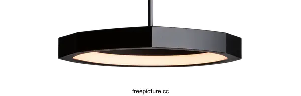 [Transparent Background PNG]Modern Hexagonal Pendant Light Fixture