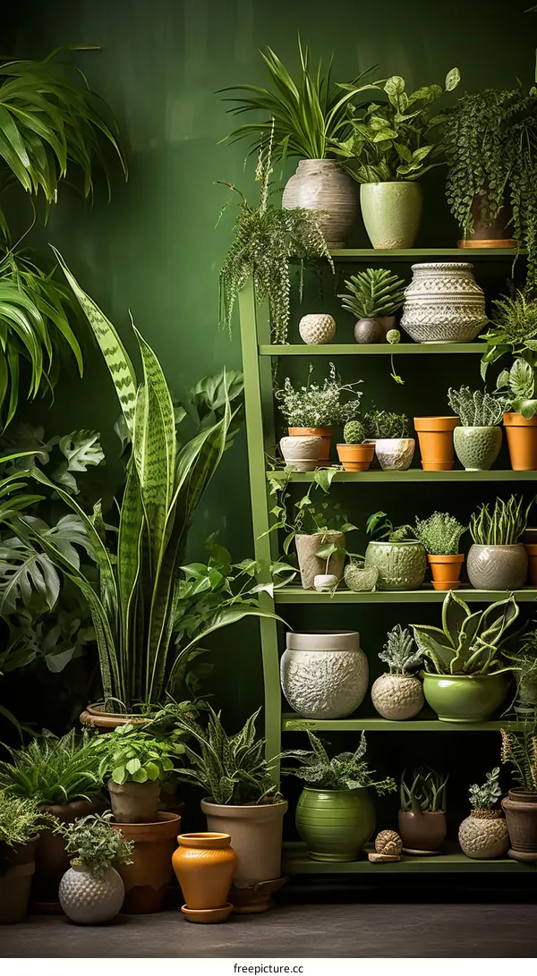 An Abundance of Indoor Plants