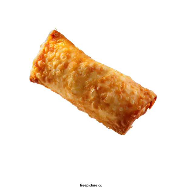 [Transparent Background PNG]Single Crispy Fried Egg Roll