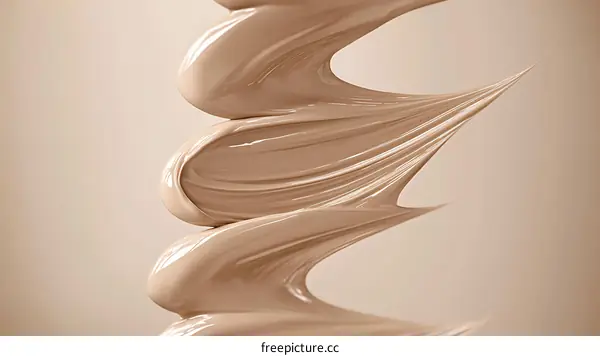 Abstract Foundation Makeup Texture Art