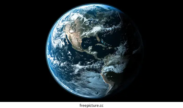 Earth from Space Detailed View