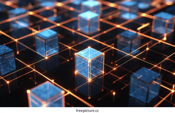 Abstract Network of Interconnected Cubes