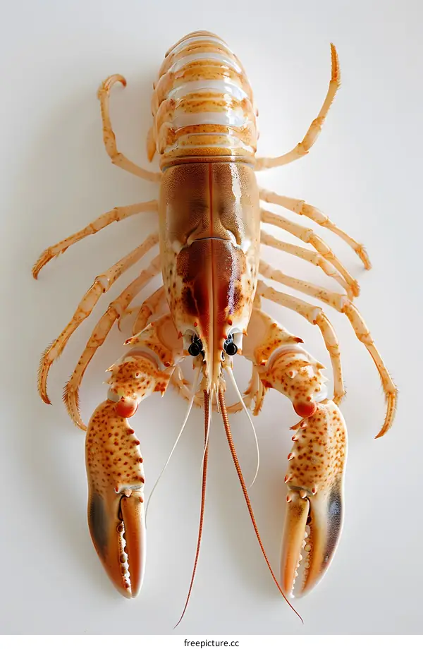 albino lobster