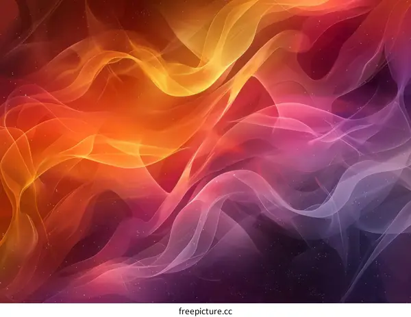 Abstract Colorful Light Halo Background