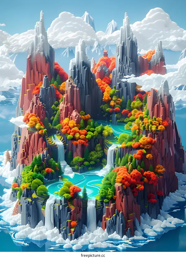 Mountain Island Paradise