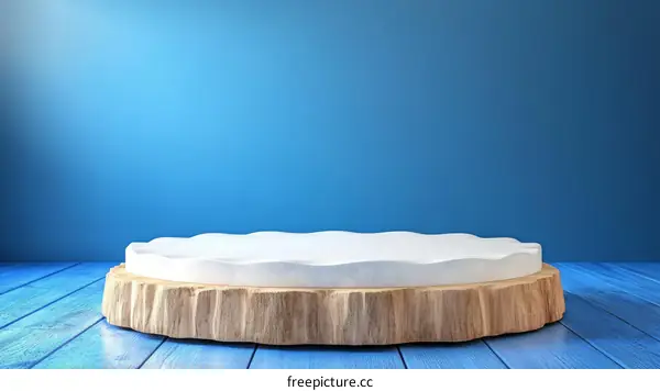 Modern Minimalist Wooden Display Stand