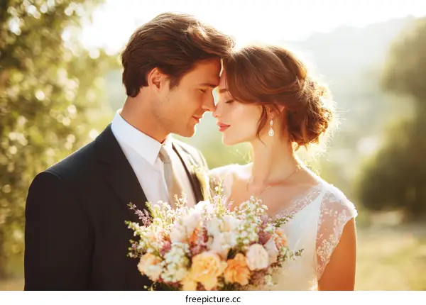 Couple Wedding Photoshoot in Nature