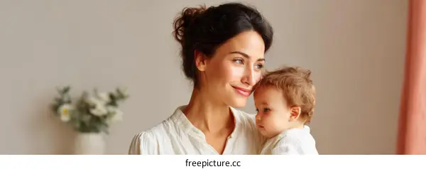 Mother and Child Bonding Moment