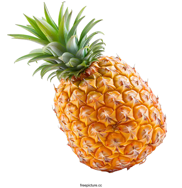 [Transparent Background PNG]single pineapple