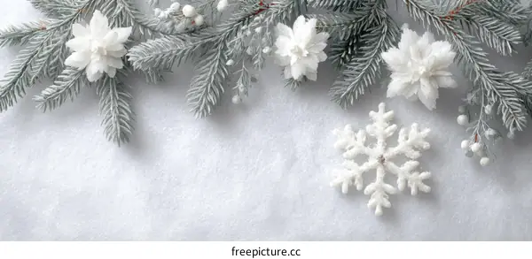Winter Festive Decoration  Arrangement