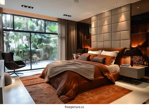 Modern and Luxurious Bedroom Design