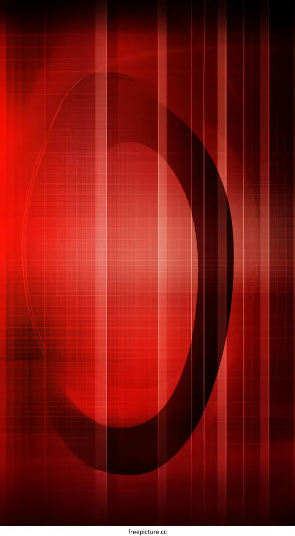 Abstract Red Technological Background Design