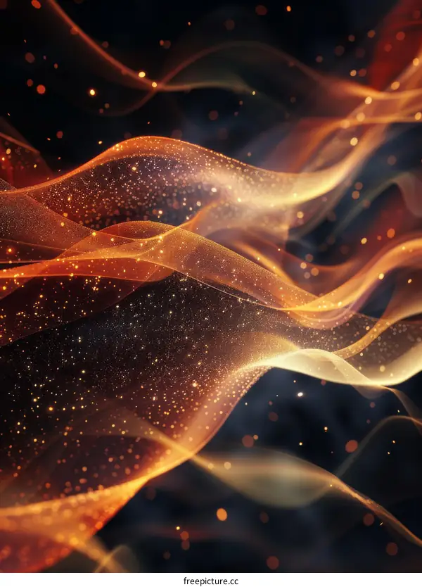 Orange and yellow abstract background