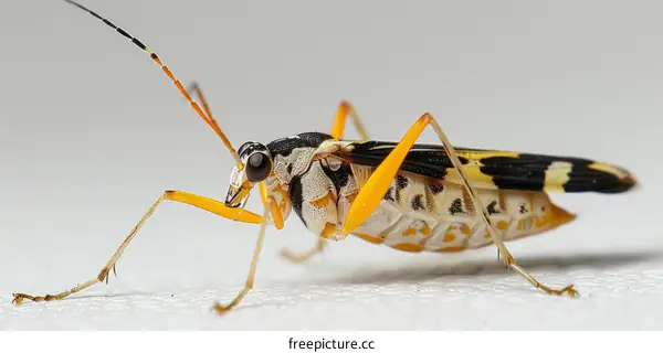 Macro Image of a Robber Fly