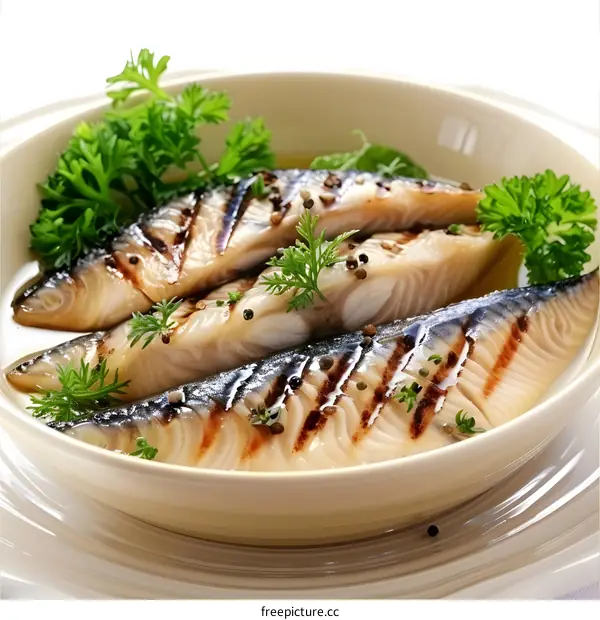 Grilled Fish Fillets with Herbs and Spices