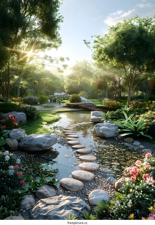 Landscape design renderings