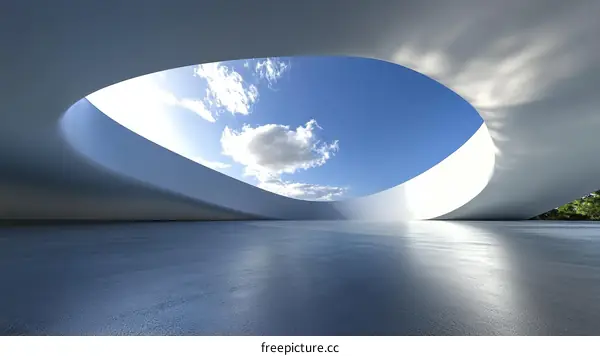 Abstract Modern Architecture Interior Design