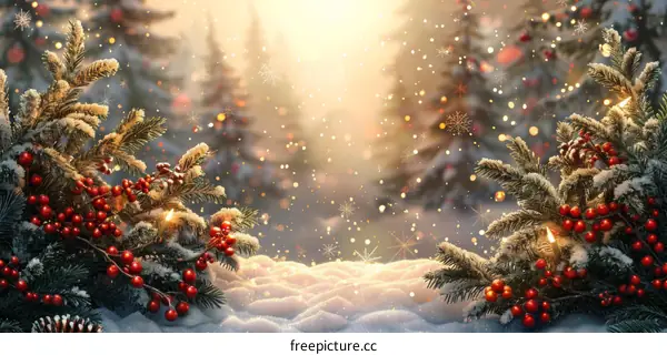 Snowy Christmas Wonderland