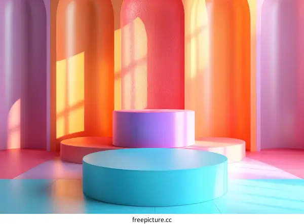 Geometric Forms and Harmonious Composition