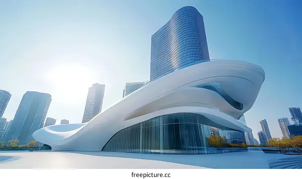 Modern Architectural Design in Urban Landscape