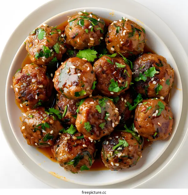 meatballs with sweet and sour sauce