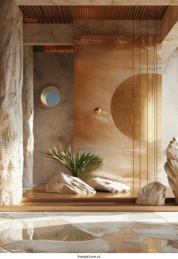 Modern Minimalist Interior Design with Natural Elements