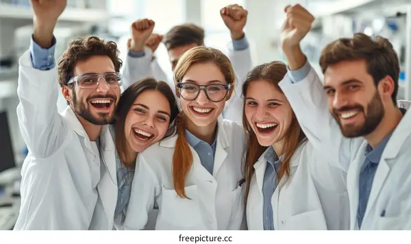 Celebrating Success in the Laboratory Group Photo