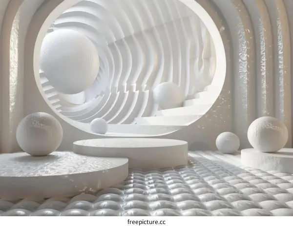 Elegant White Interior Design Studio