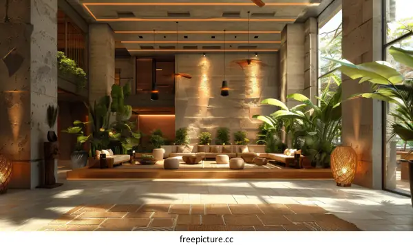 Luxury Hotel Lobby Interior Design