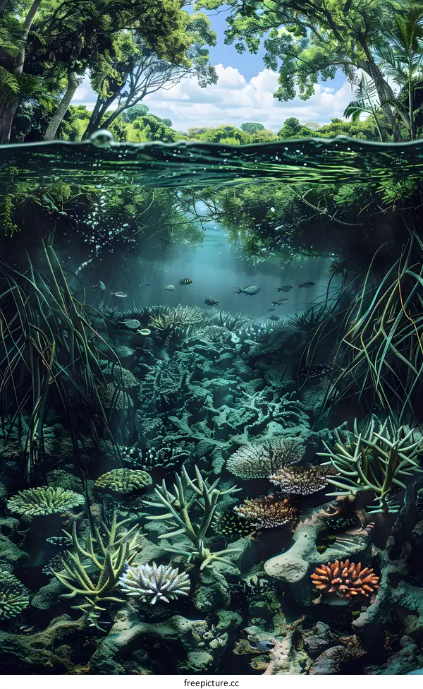 The beauty of the underwater world