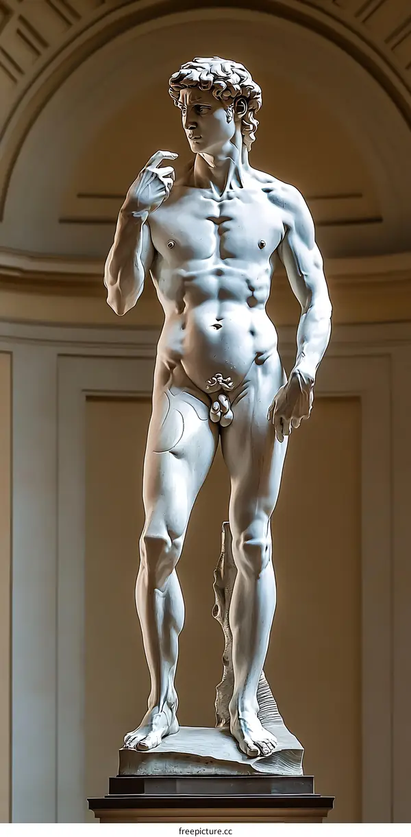 Michelangelo David Statue in Florence