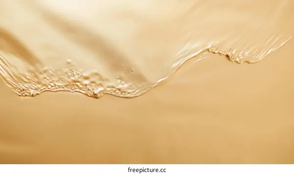 Liquid Gold Wave Texture Background