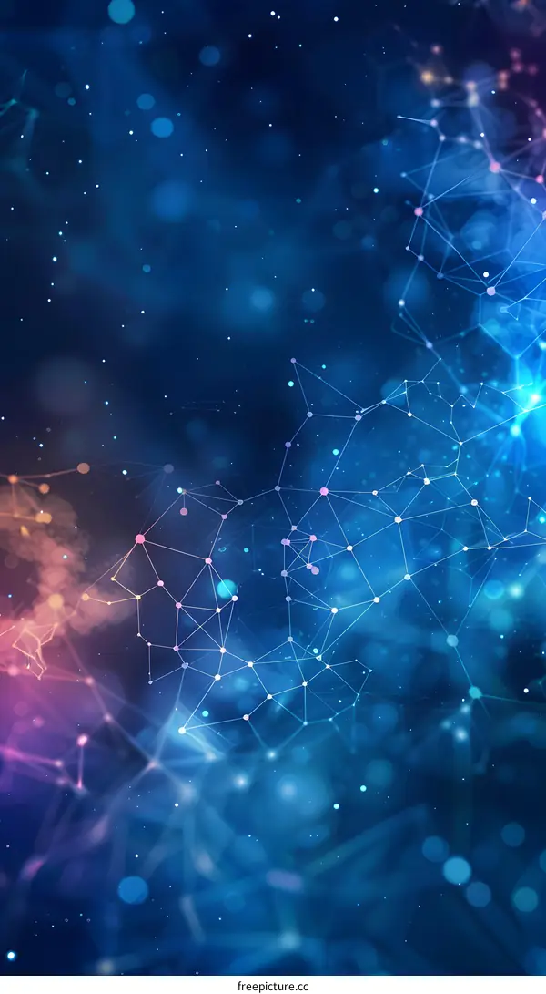 Abstract Network Connection Background