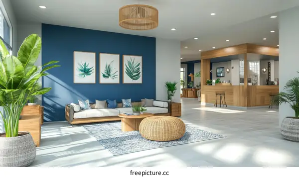 Modern Tropical Style Interior Design Concept