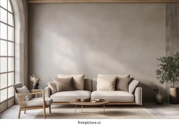 Modern Minimalist Living Room Interior Design