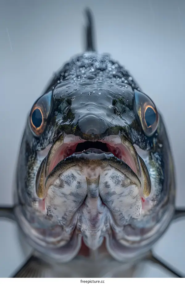 Close-up Fish Portrait
