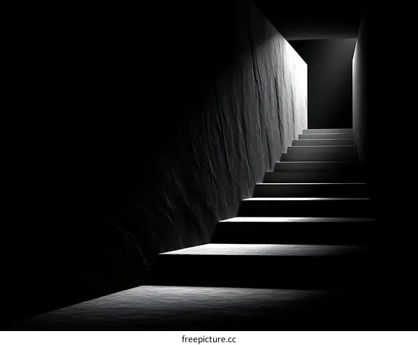 Abstract Staircase in Dark Space