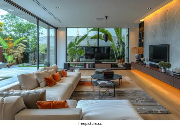 Modern Living Room Interior Design
