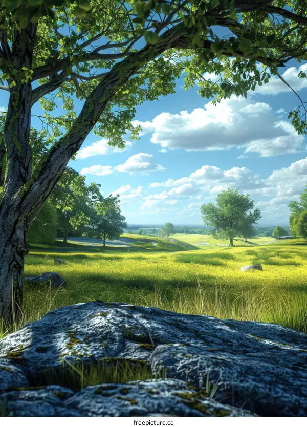 Vast Grassland Landscape