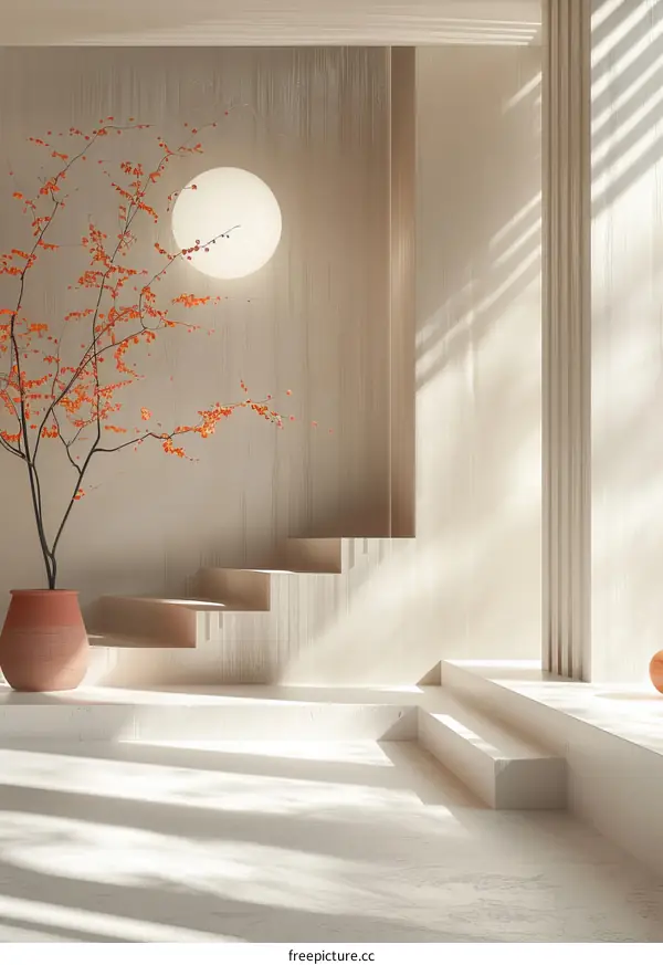 Minimalist Modern Interior Design with Natural Light