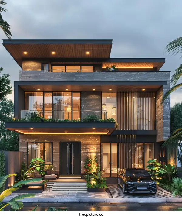 Immerse in Tranquility and Luxury: Tropical Villa Haven