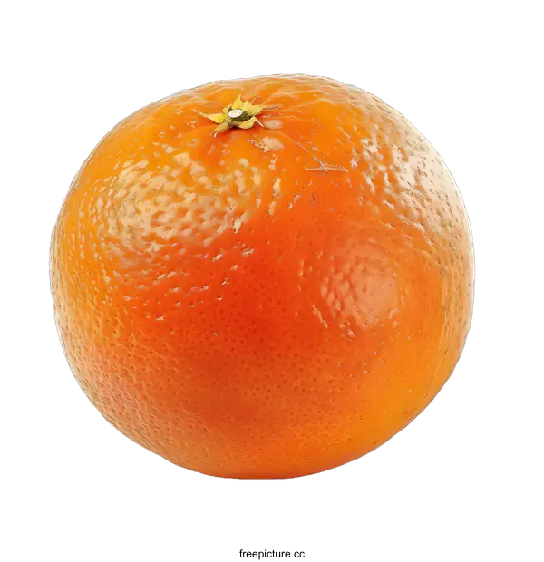 [Transparent Background PNG]Orange Fruit Isolated On White Background