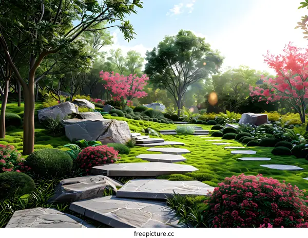 Landscape design效果图