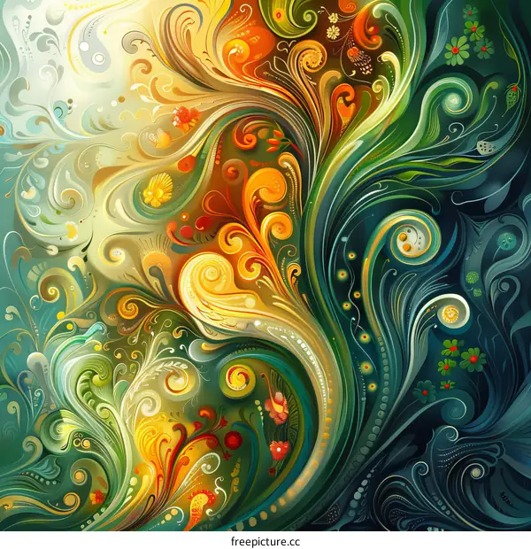 Vibrant Floral Patterns