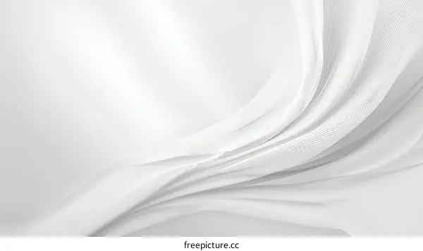 Elegant White Fabric Texture Design