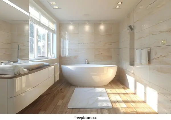 Modern Luxurious Bathroom Interior Design