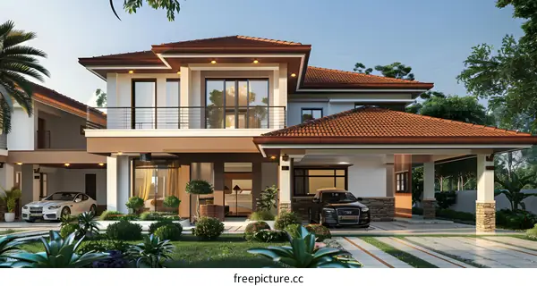 A modern style house