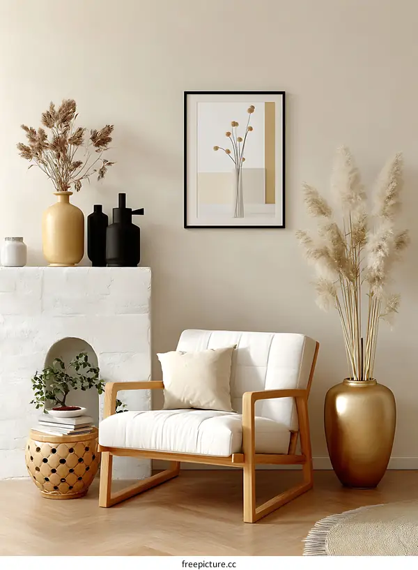 Modern Minimalist Living Room Interior Design